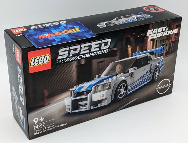 LEGO® Speed Champions 2 Fast 2 Furious – Nissan Skyline GT-R (R34)